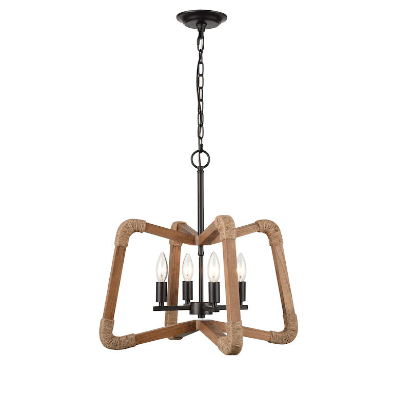 Elk Home, Pascal 21'' Wide 4 - Light Pendant