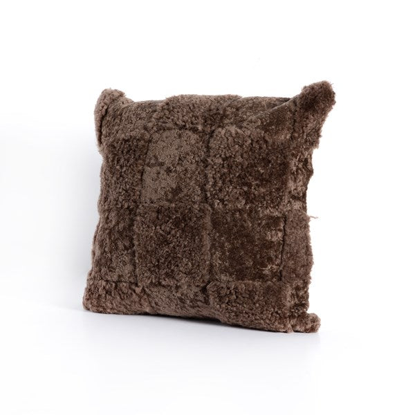 Four Hands, Patchwork Shearling Pillow