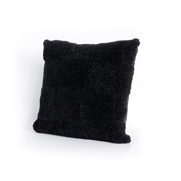 Four Hands, Patchwork Shearling Pillow