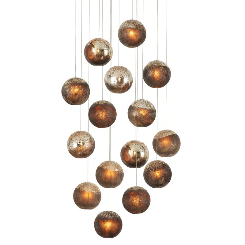 Currey, Pathos 15 - Light Multi - Drop Pendant