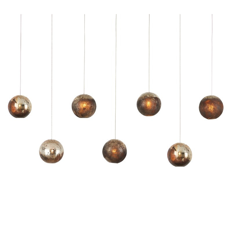 Currey, Pathos 7 - Light Multi - Drop Pendant