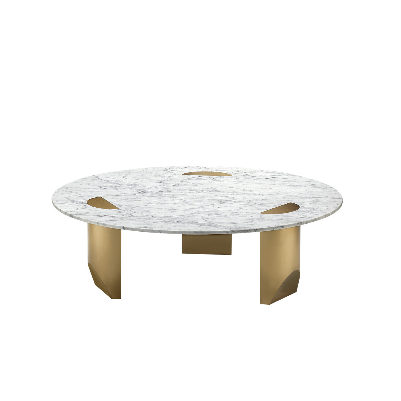 France & Son, Patrina Carrara Marble Coffee Table