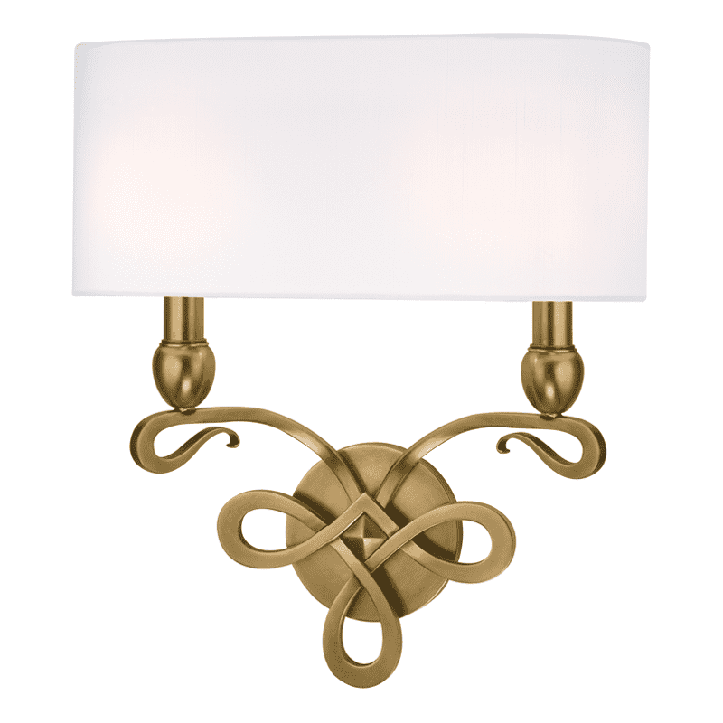 Hudson Valley, Pawling 2 Light Wall Sconce