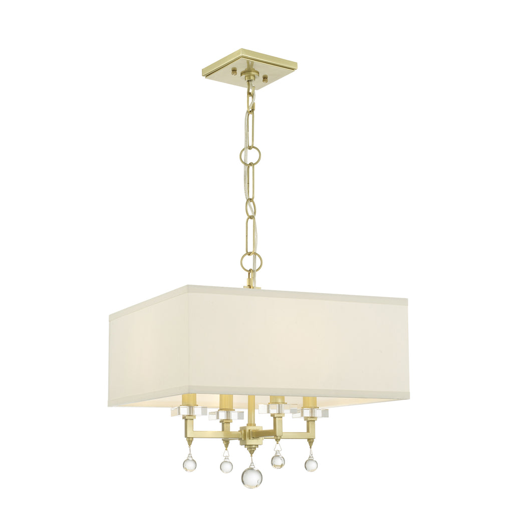 Crystorama Lighting Company, Paxton 4 Light Mini Chandelier