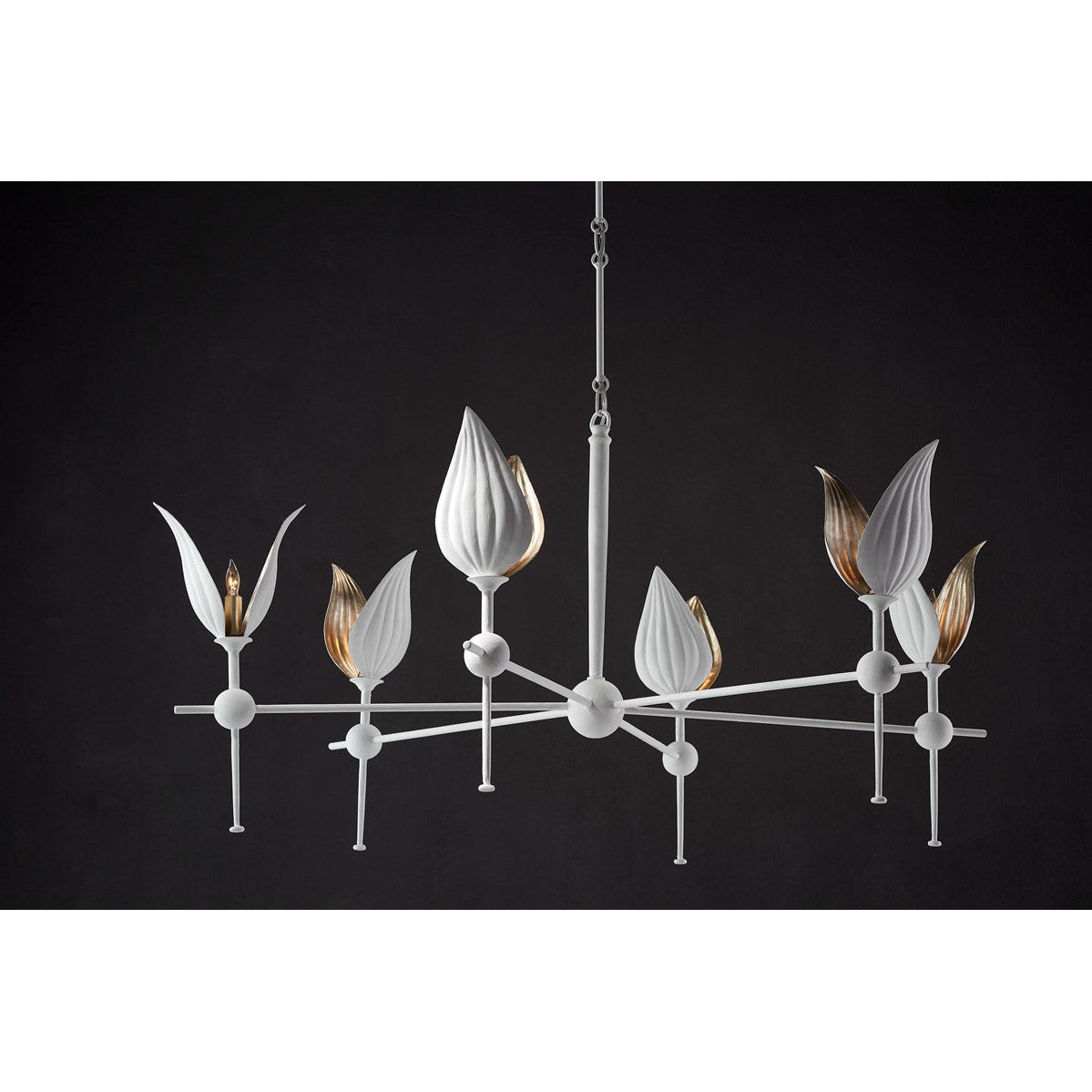 Currey, Peace Lily Chandelier