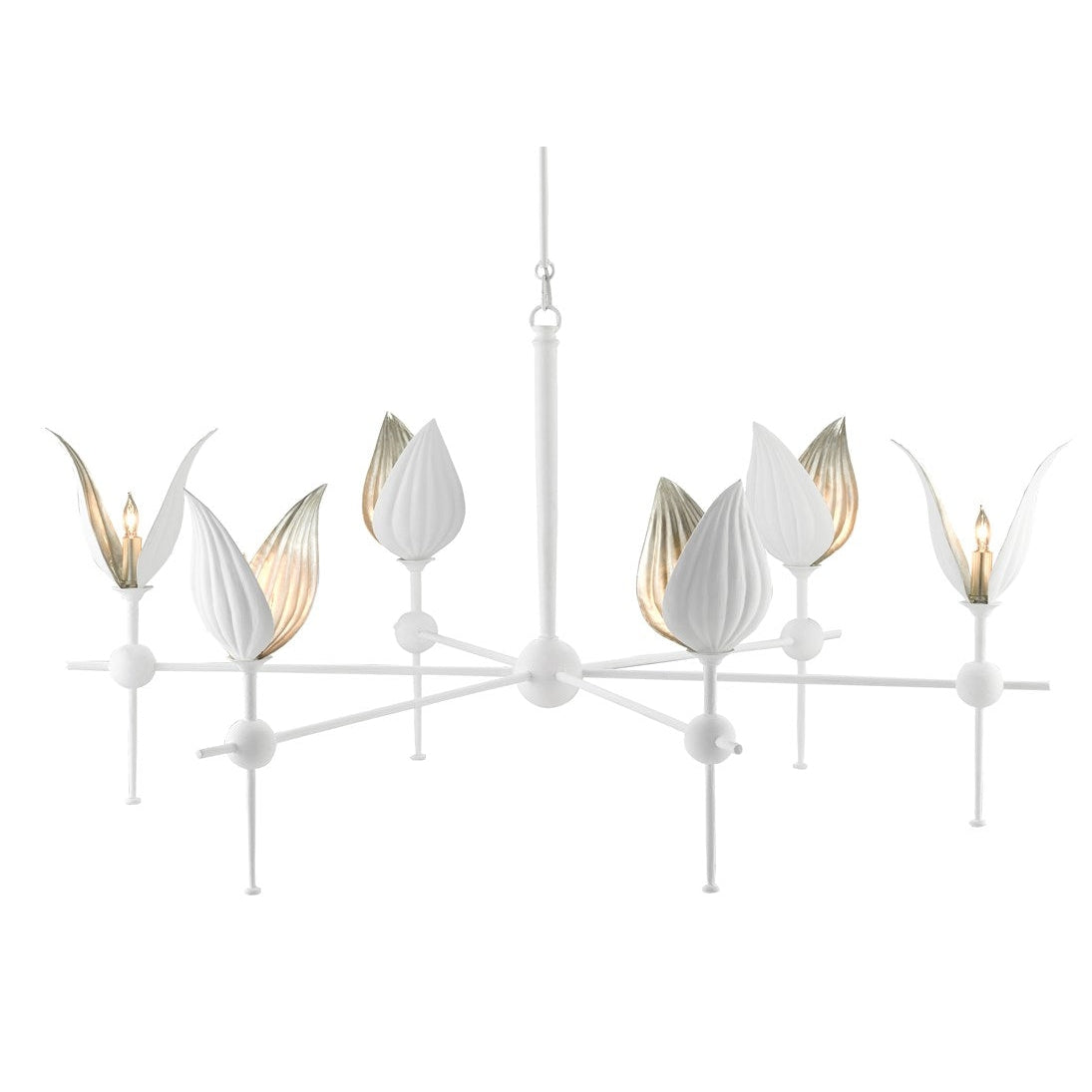 Currey, Peace Lily Chandelier