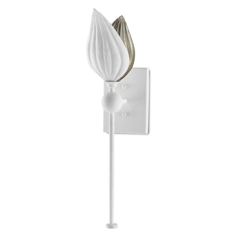 Currey, Peace Lily Wall Sconce