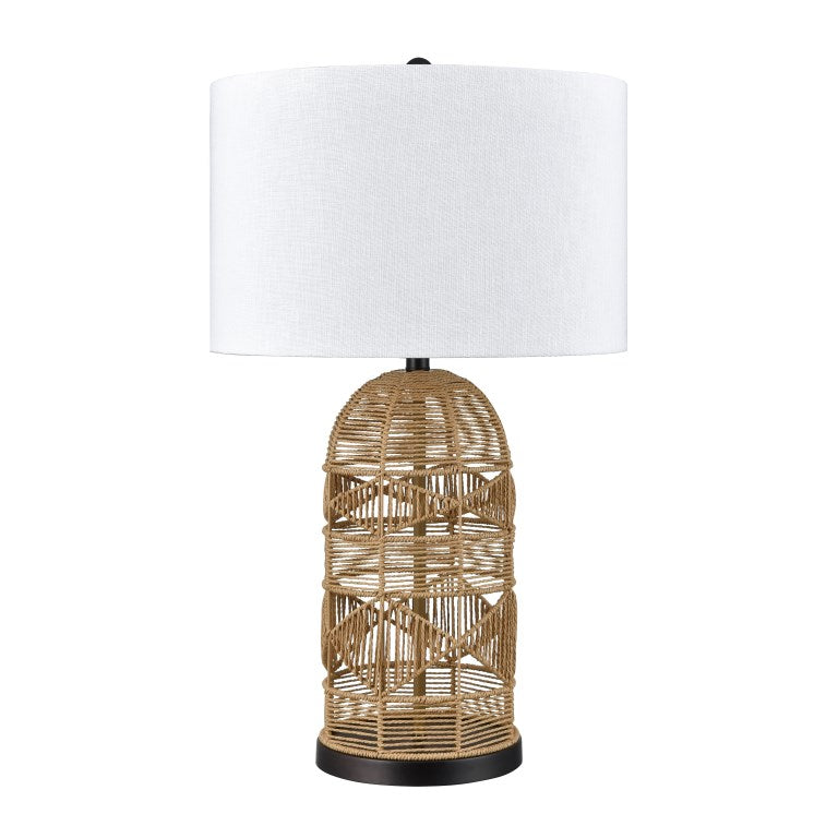 Elk Home, Peckham 30'' High 1 - Light Table Lamp - Natural