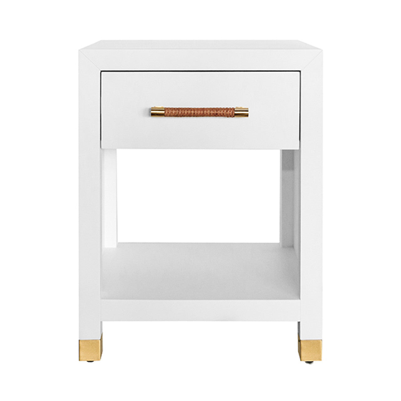 Worlds Away, Pelham One Drawer Side Table