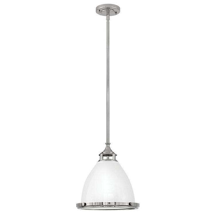 Hinkley Lighting, Pendant Amelia Polished White