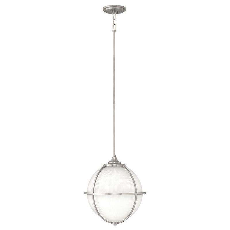 Hinkley Lighting, Pendant Odeon Brushed Nickel