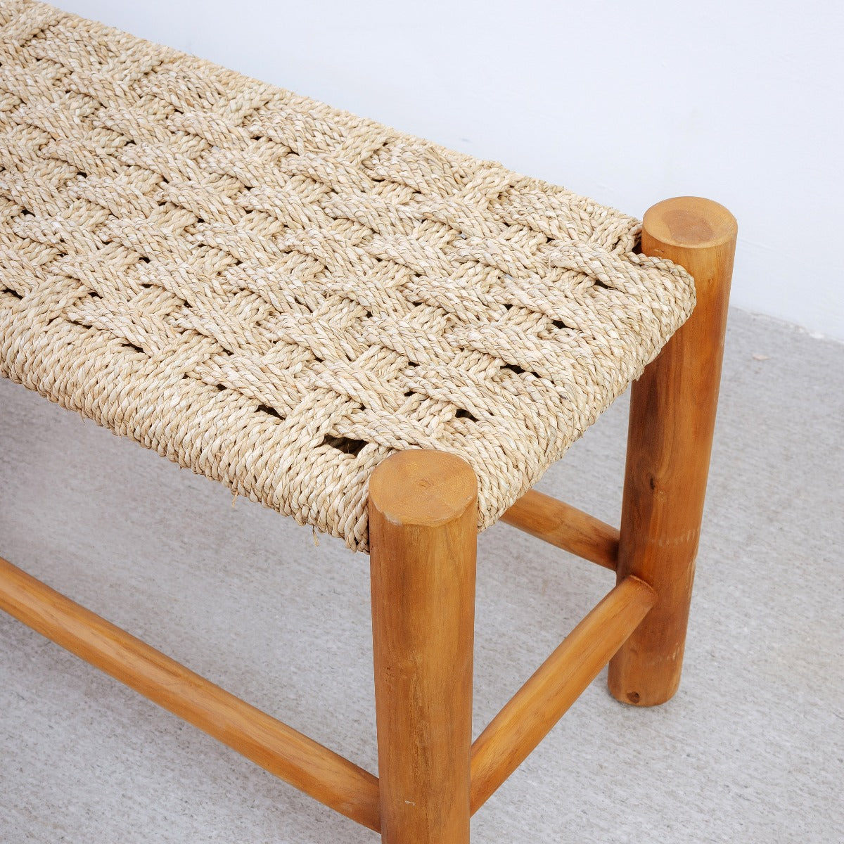 France & Son, Perriand Woven Bench