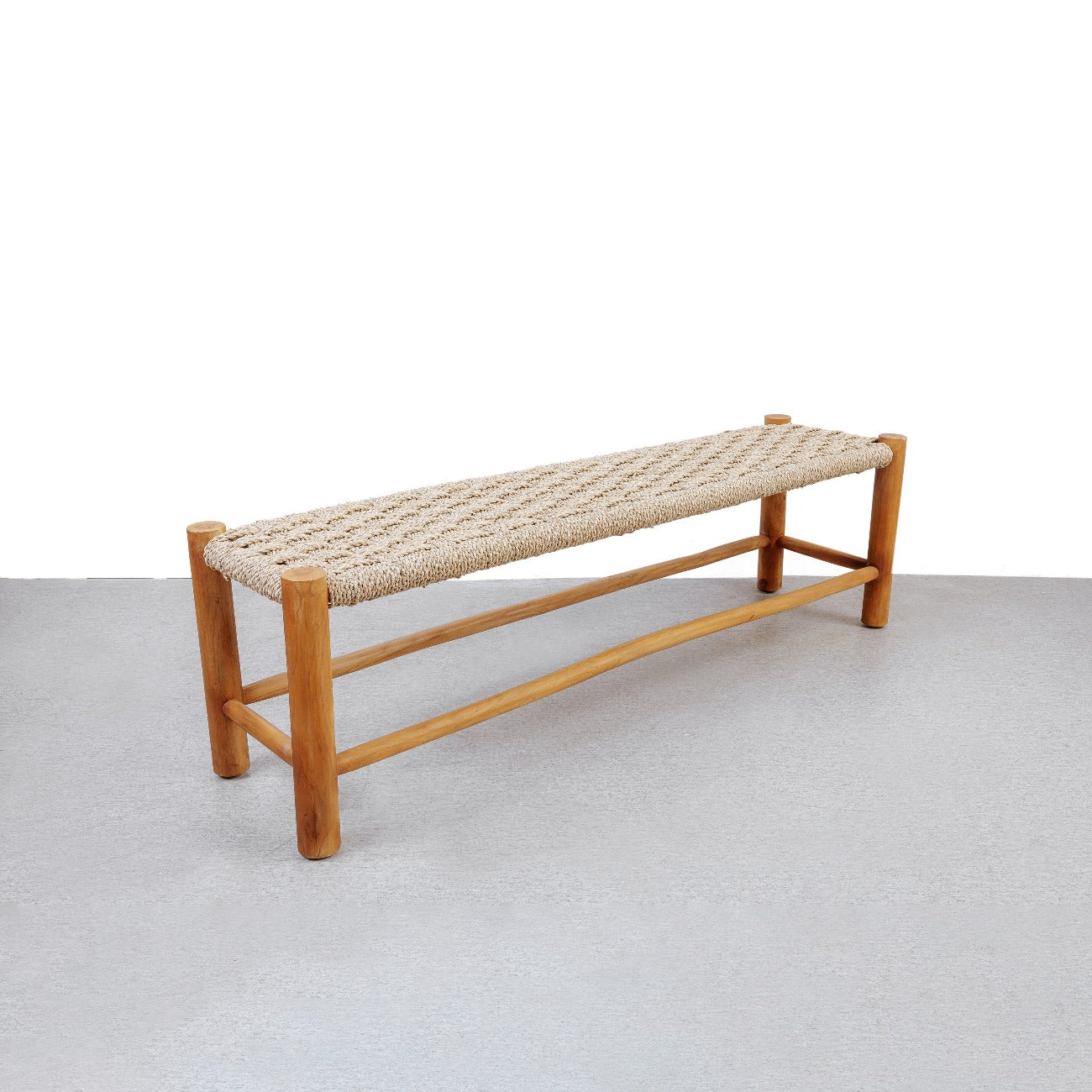 France & Son, Perriand Woven Bench