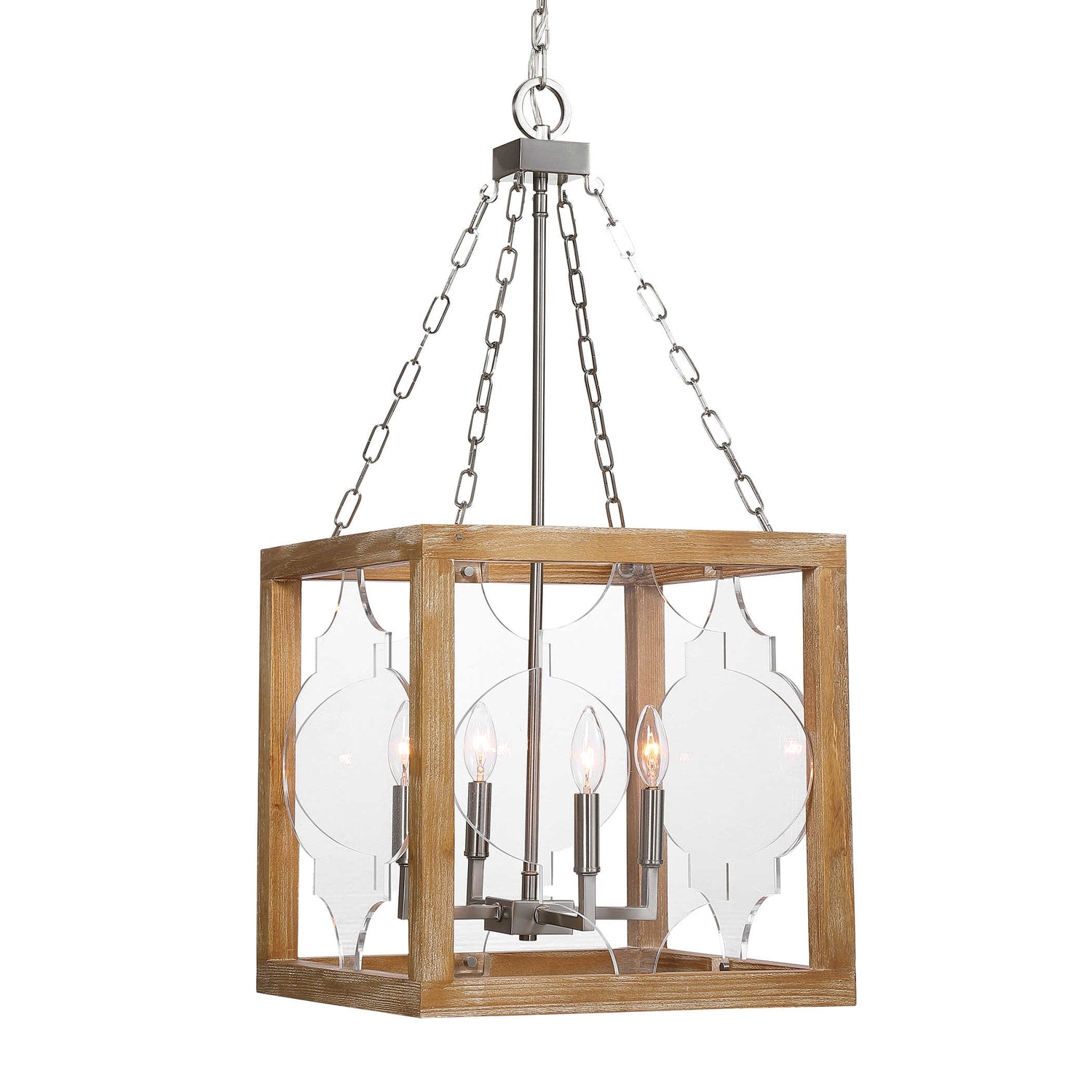 Uttermost, Perspex 4 Light Pendant