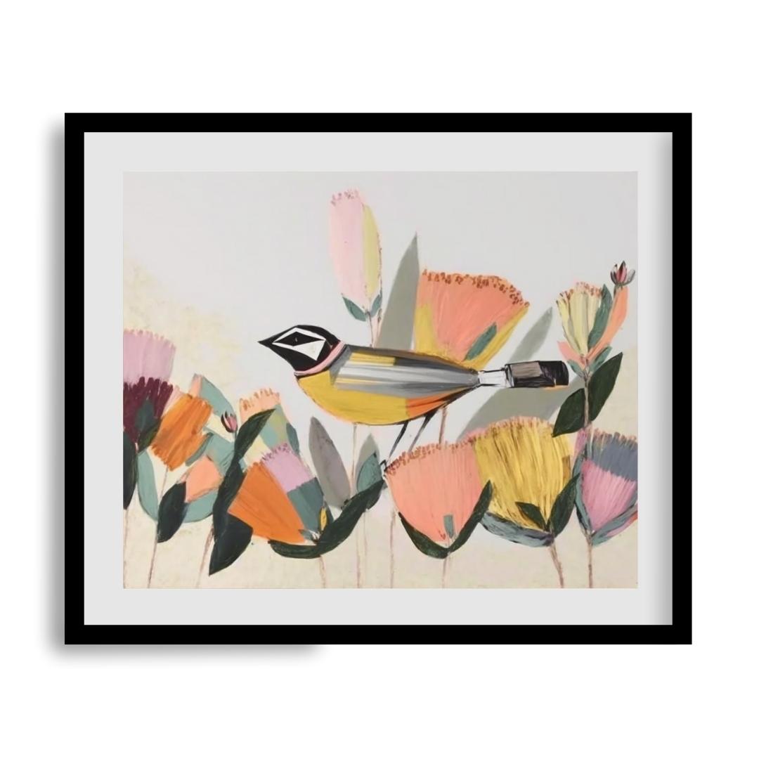 FASart, Petal and Pardalote - Limited Edition Print