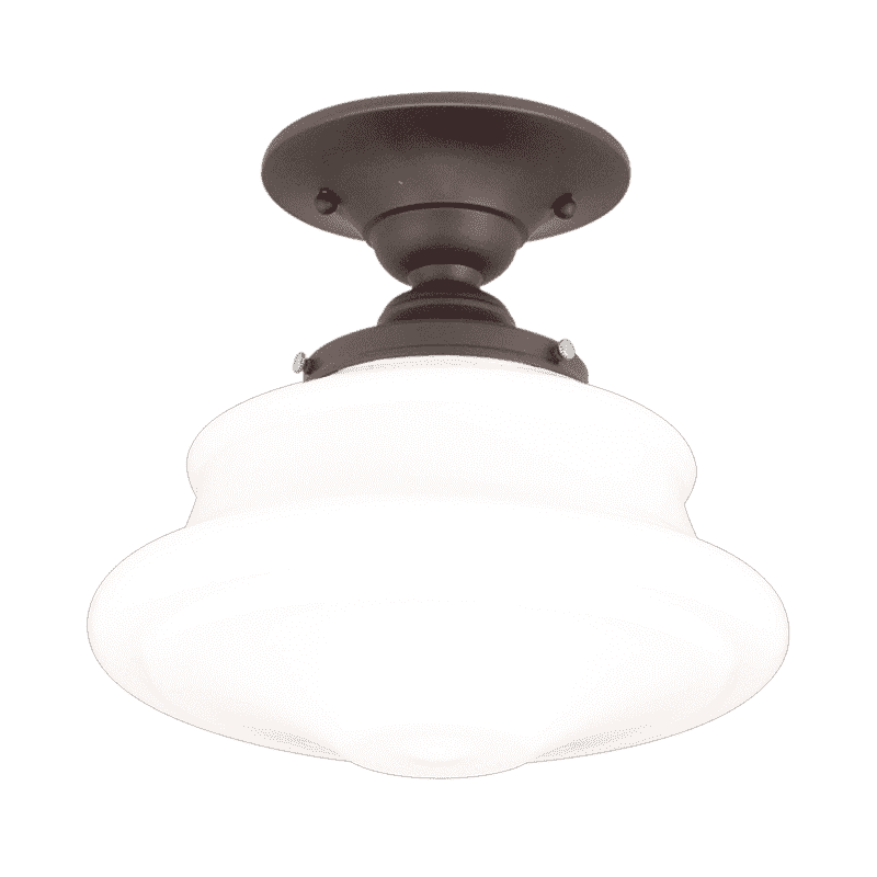 Hudson Valley, Petersburg 1 Light Semi Flush