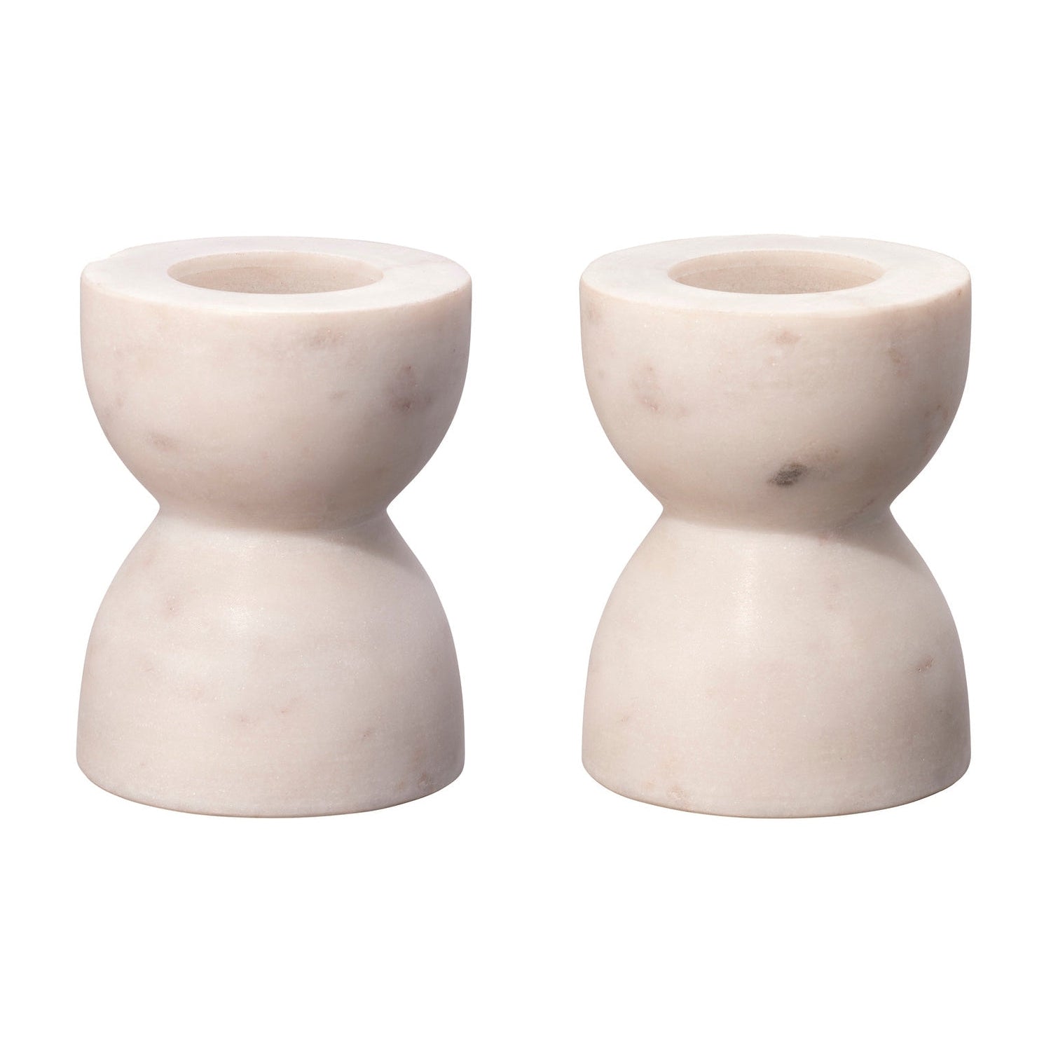 Jamie Young, Petit Marble Candlesticks (set of 2)