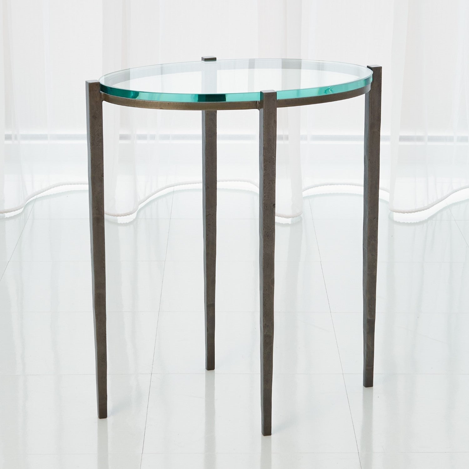 Global Views, Petite Oval Accent Table