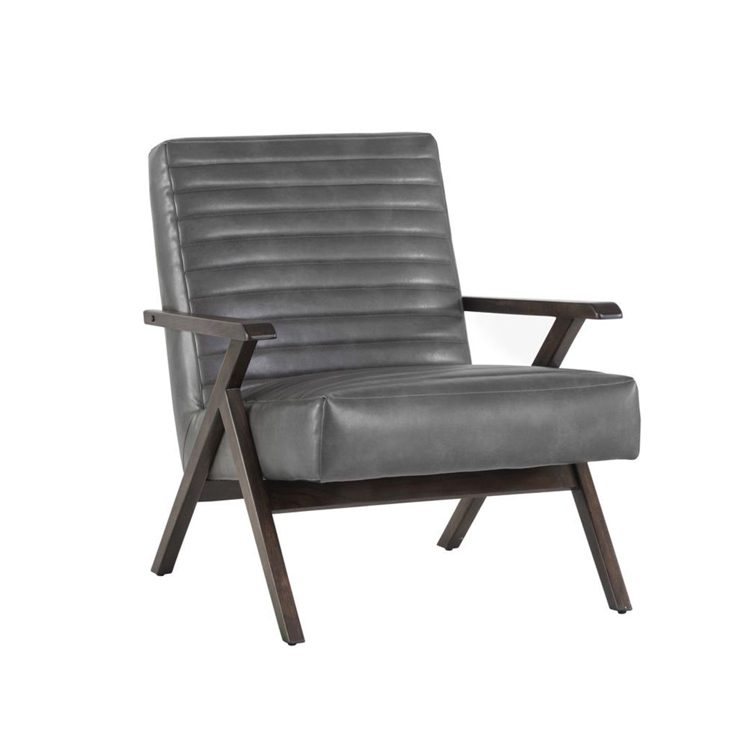 Sunpan, Peyton Lounge Armchair - Cantina Magnetite