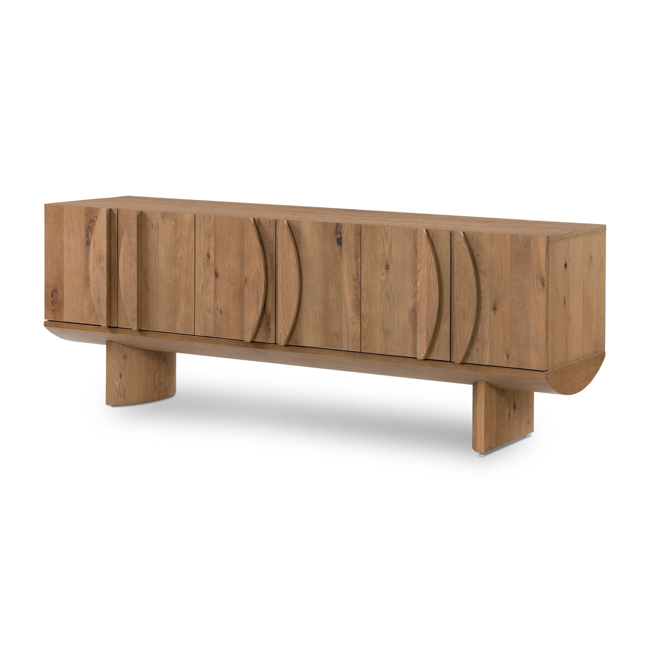 Four Hands, Pickford Media Console - Dusted Oak Veneer