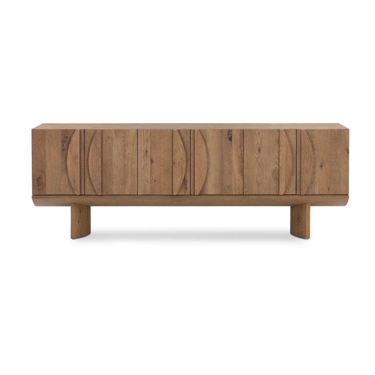 Four Hands, Pickford Media Console - Dusted Oak Veneer