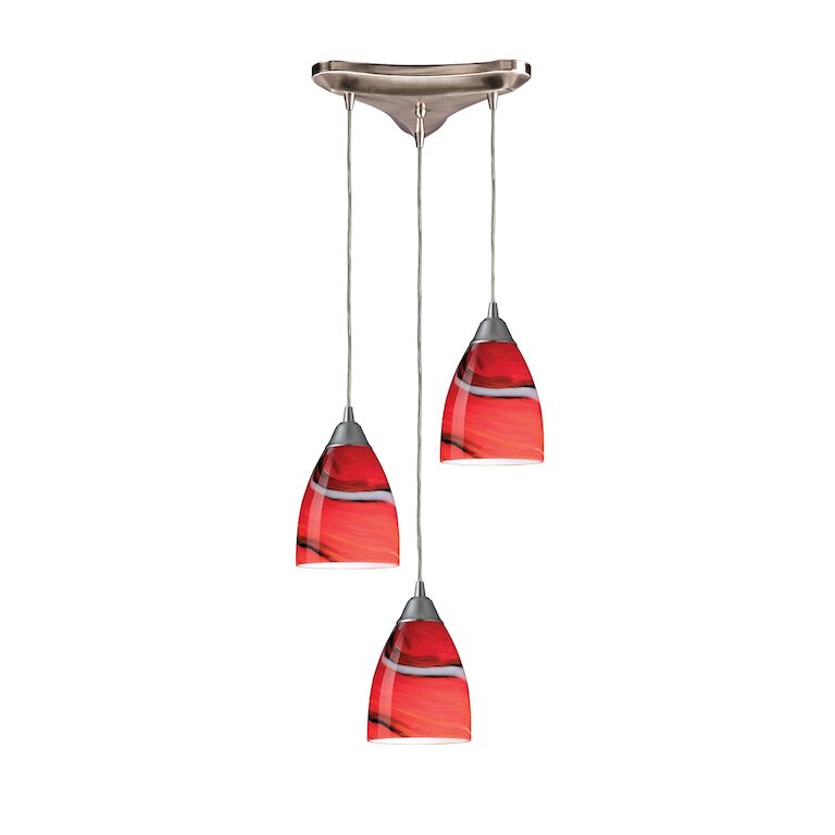 Elk Home, Pierra 10'' Wide 3 - Light Pendant