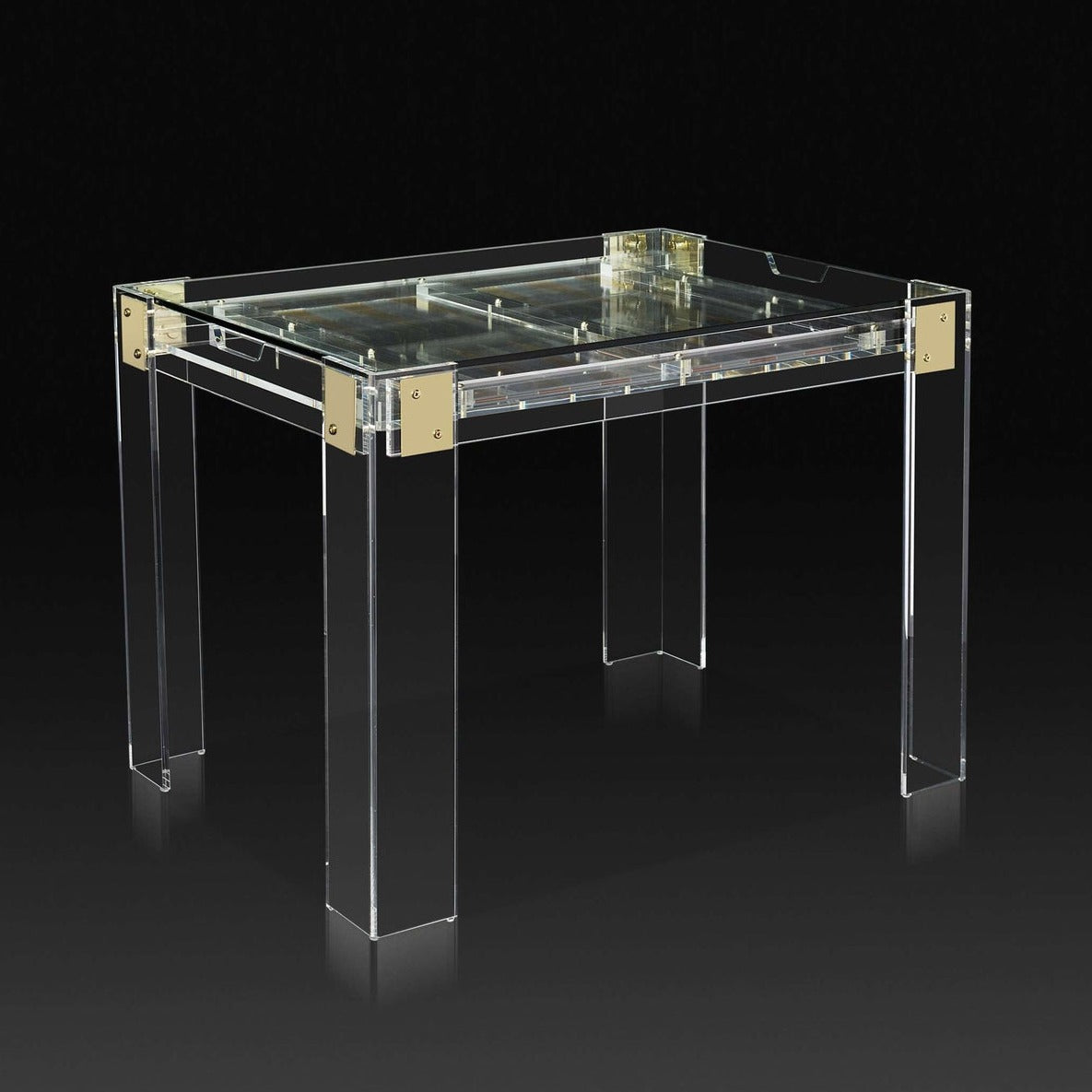 Interlude, Pierre Acrylic Backgammon Table