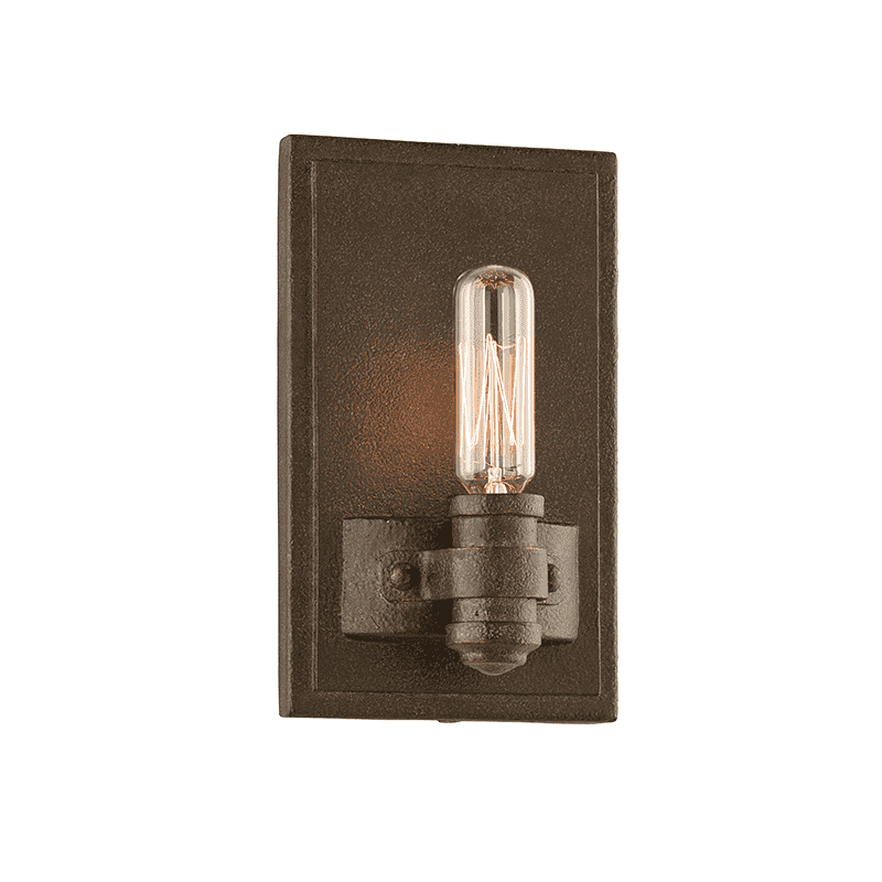 Troy Lighting, Pike Place 1Lt Wall Sconce Shipyard Bronze