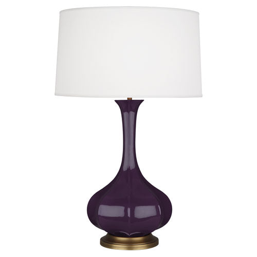 Robert Abbey Fine Lighting, Pike Table Lamp - Aged Brass Base