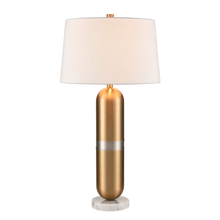 Elk Home, Pill 34'' High 1 - Light Table Lamp - Aged Brass