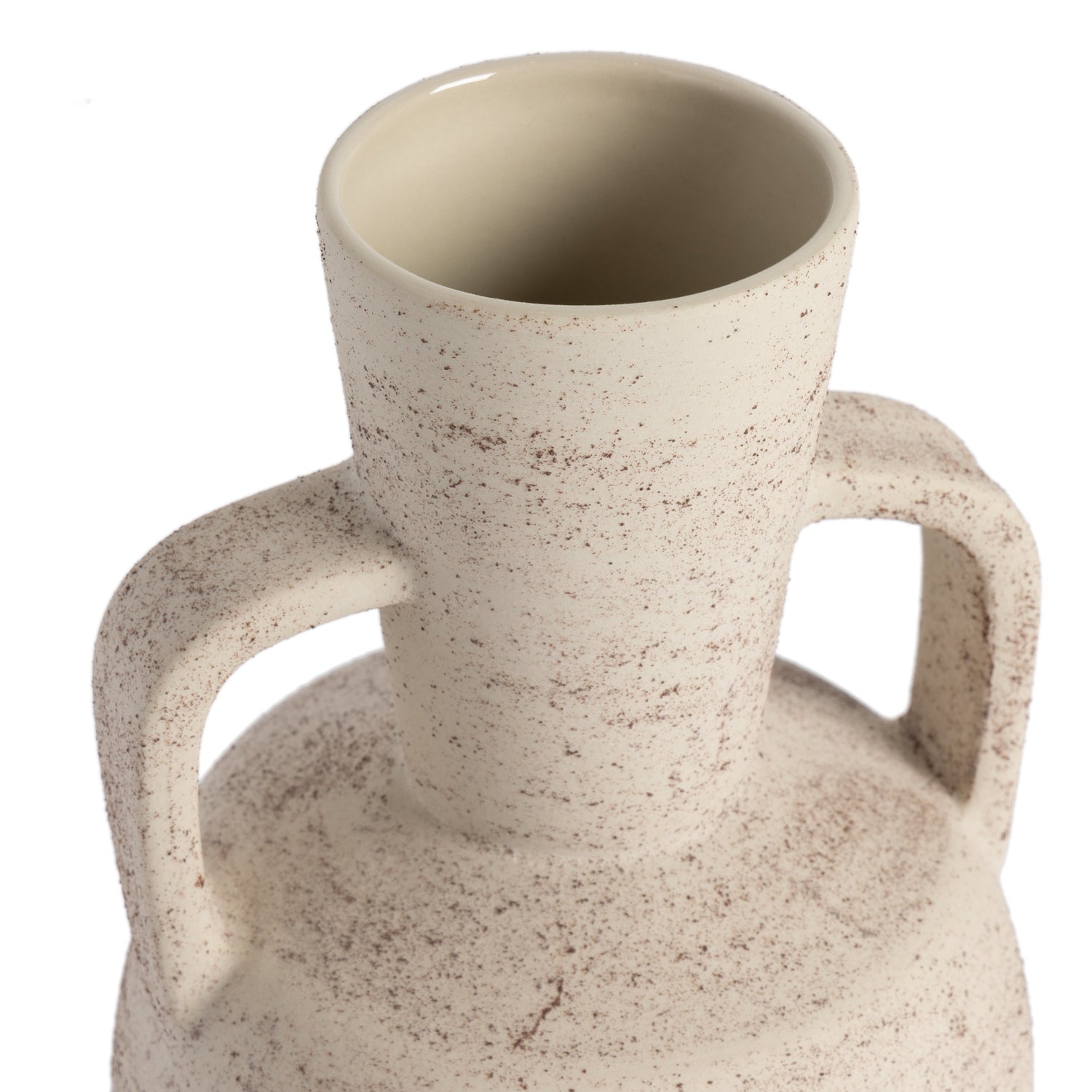 Four Hands, Pima Small Vase - Distressed Cream