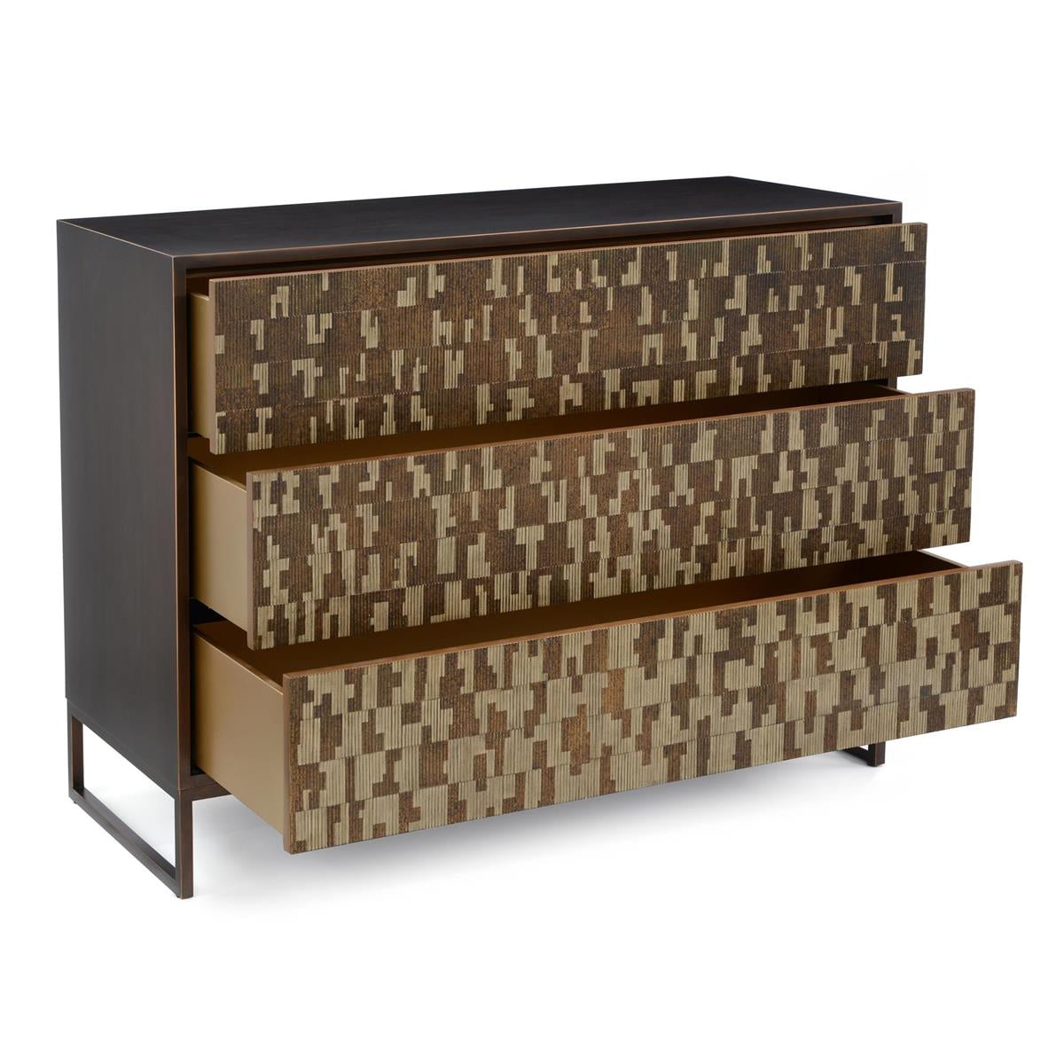 John Richard, Pixel Three-Drawer Chest