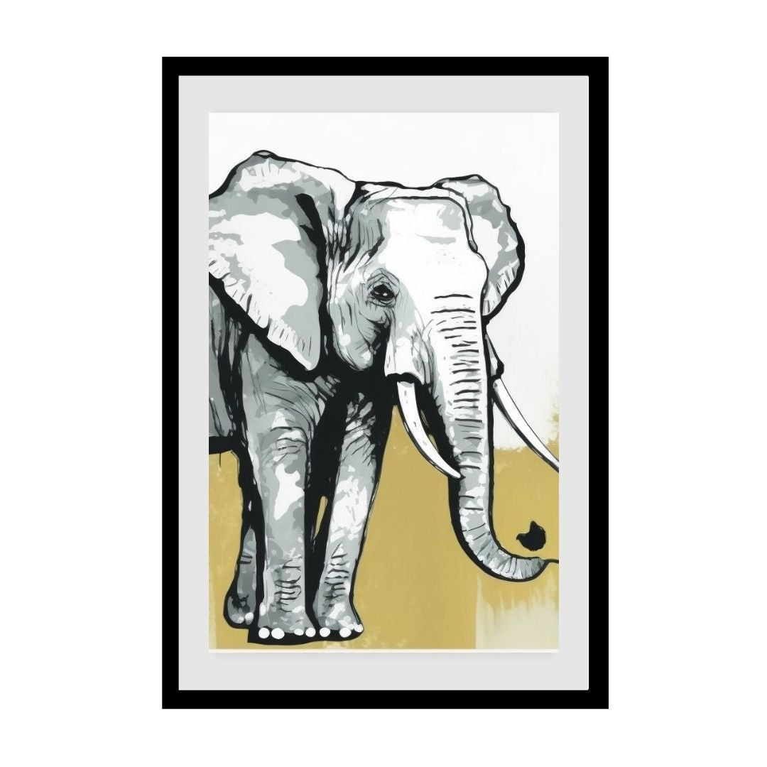 FASart, Playful Pachyderm - Limited Edition Print