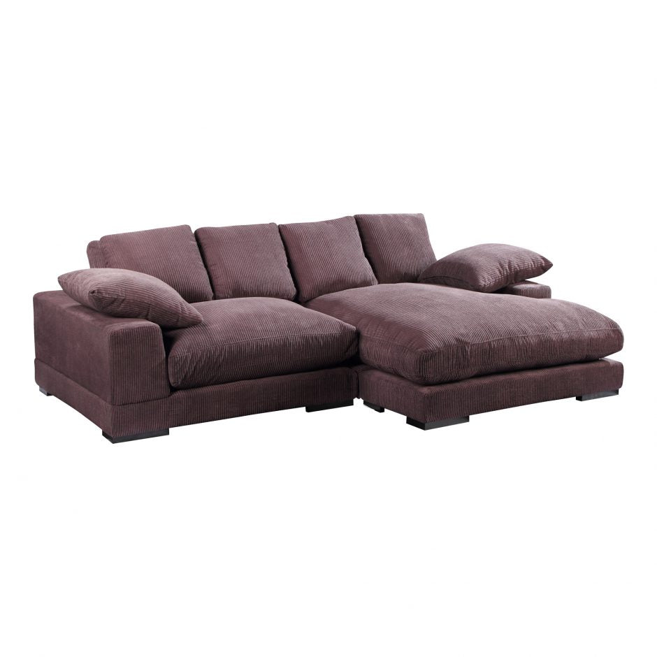 Moes, Plunge Sectional Dark Brown