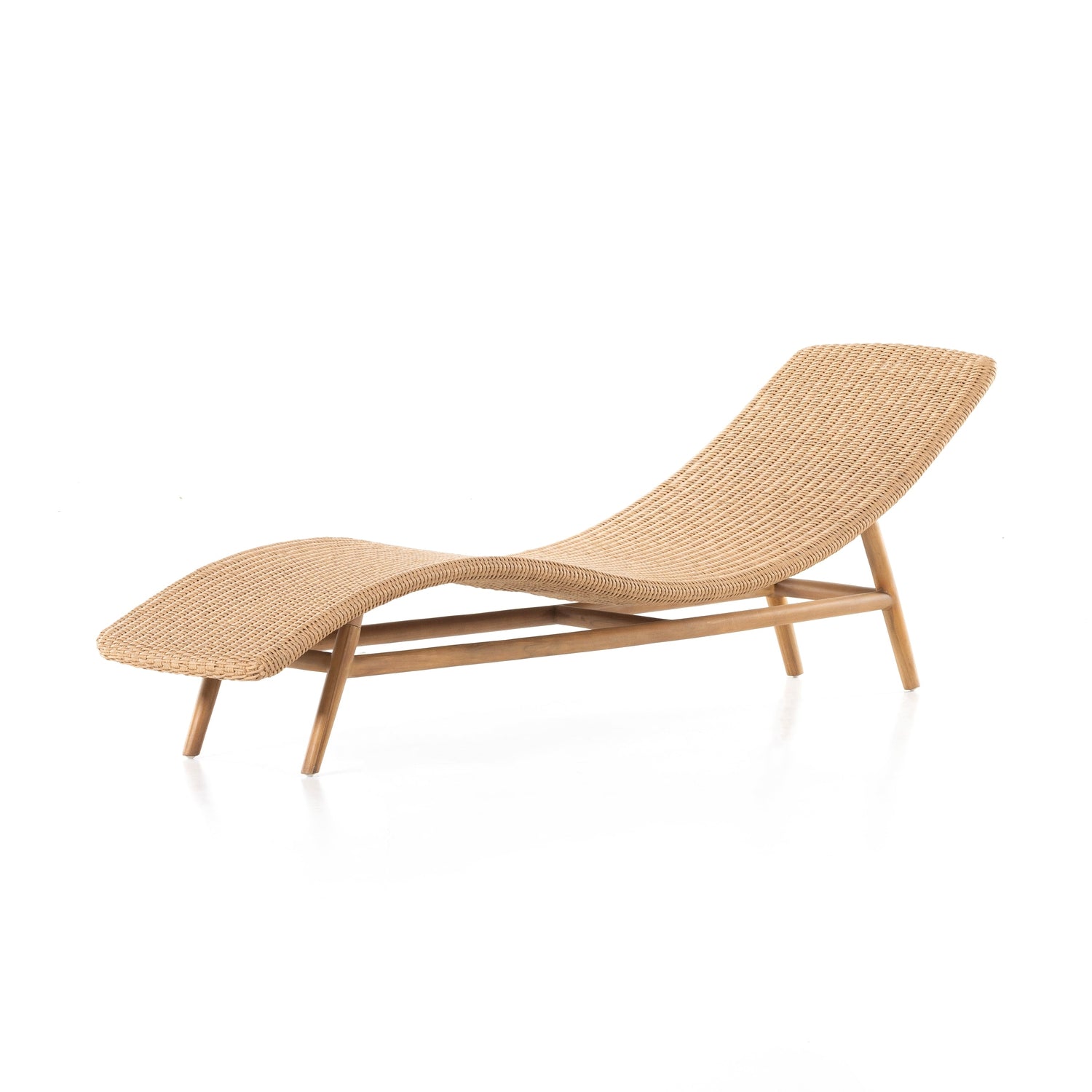 Four Hands, Portia Outdoor Chaise Lounge - Natural