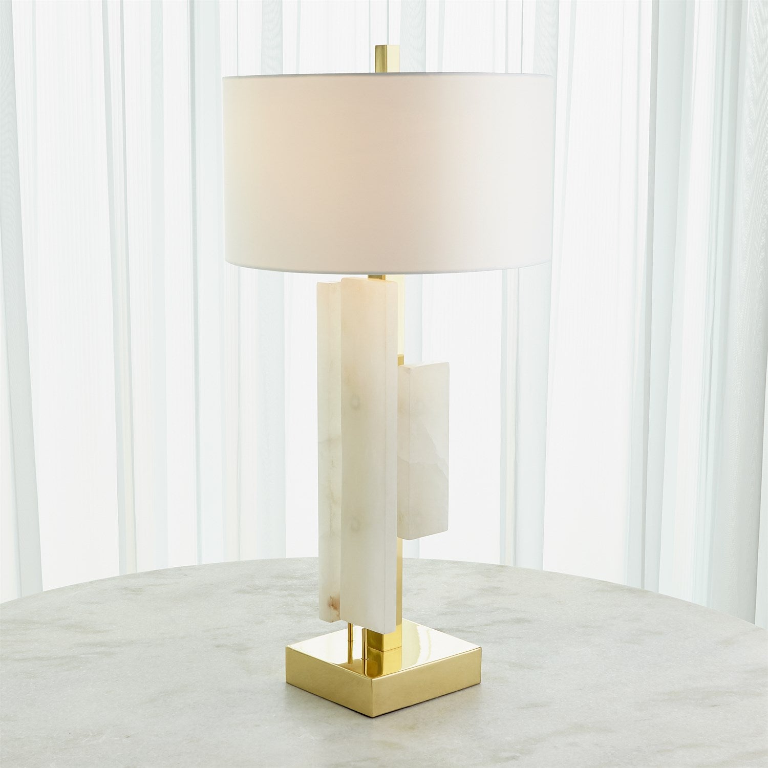 Global Views, Posh Block Table Lamp