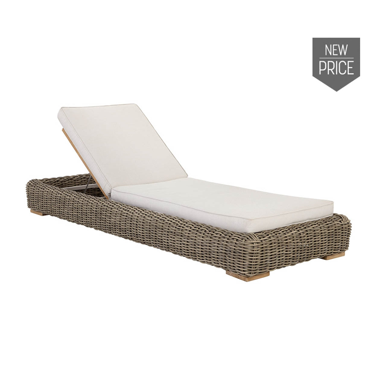 Sunpan, Potenza Lounger - Palazzo Cream