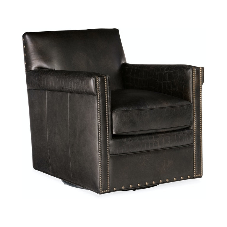 Hooker, Potter Swivel Club Chair