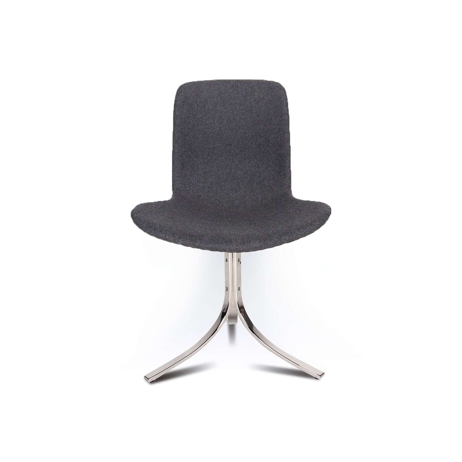 France & Son, Poul Trio Chair - Dark Grey