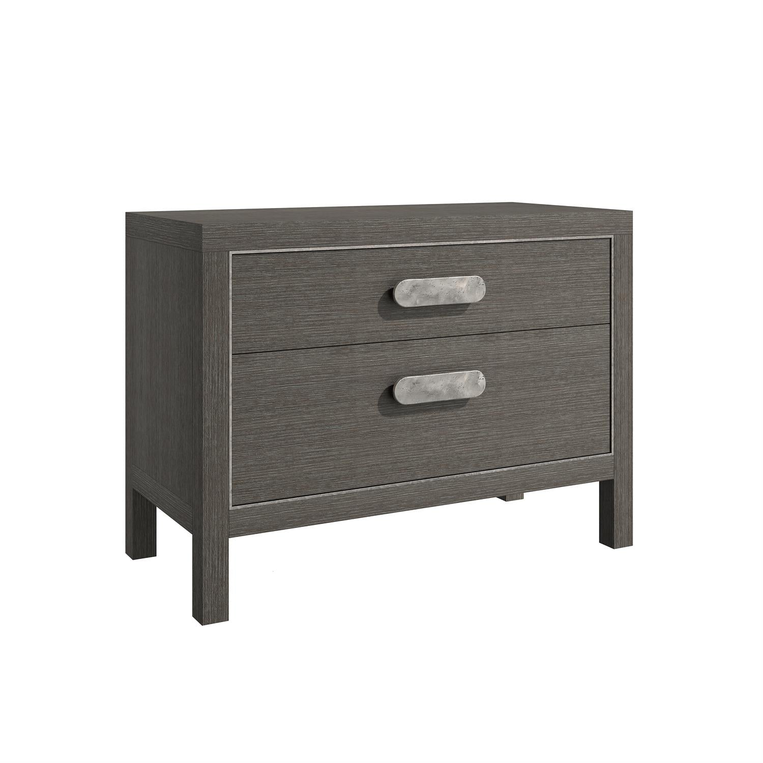 Bernhardt, Prado 2 Drawer Nightstand - Porcini Finish