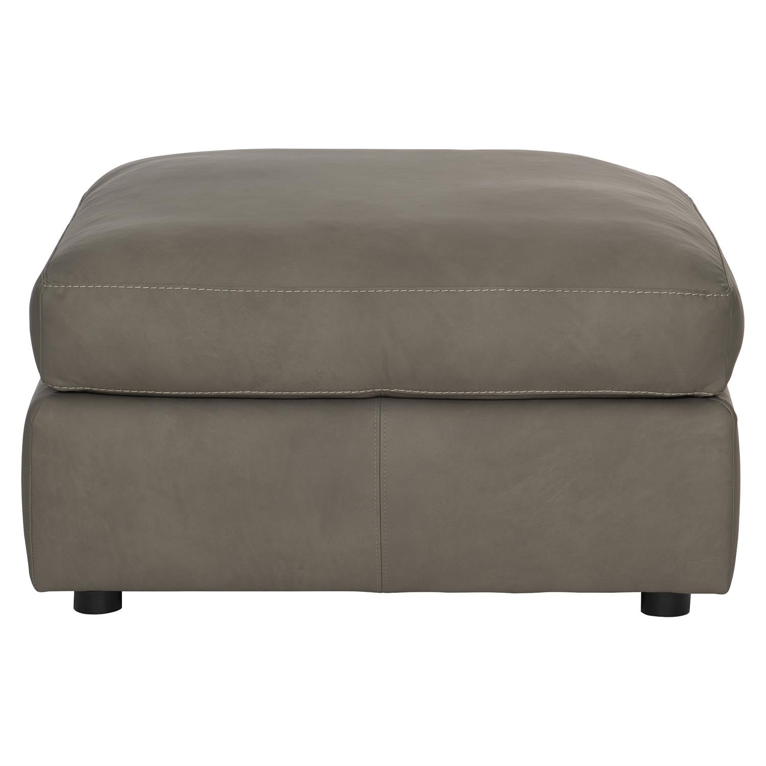 Bernhardt, Preston Leather Ottoman