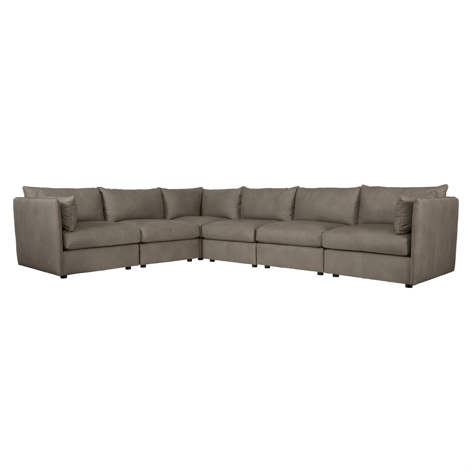 Bernhardt, Preston Leather Sectional