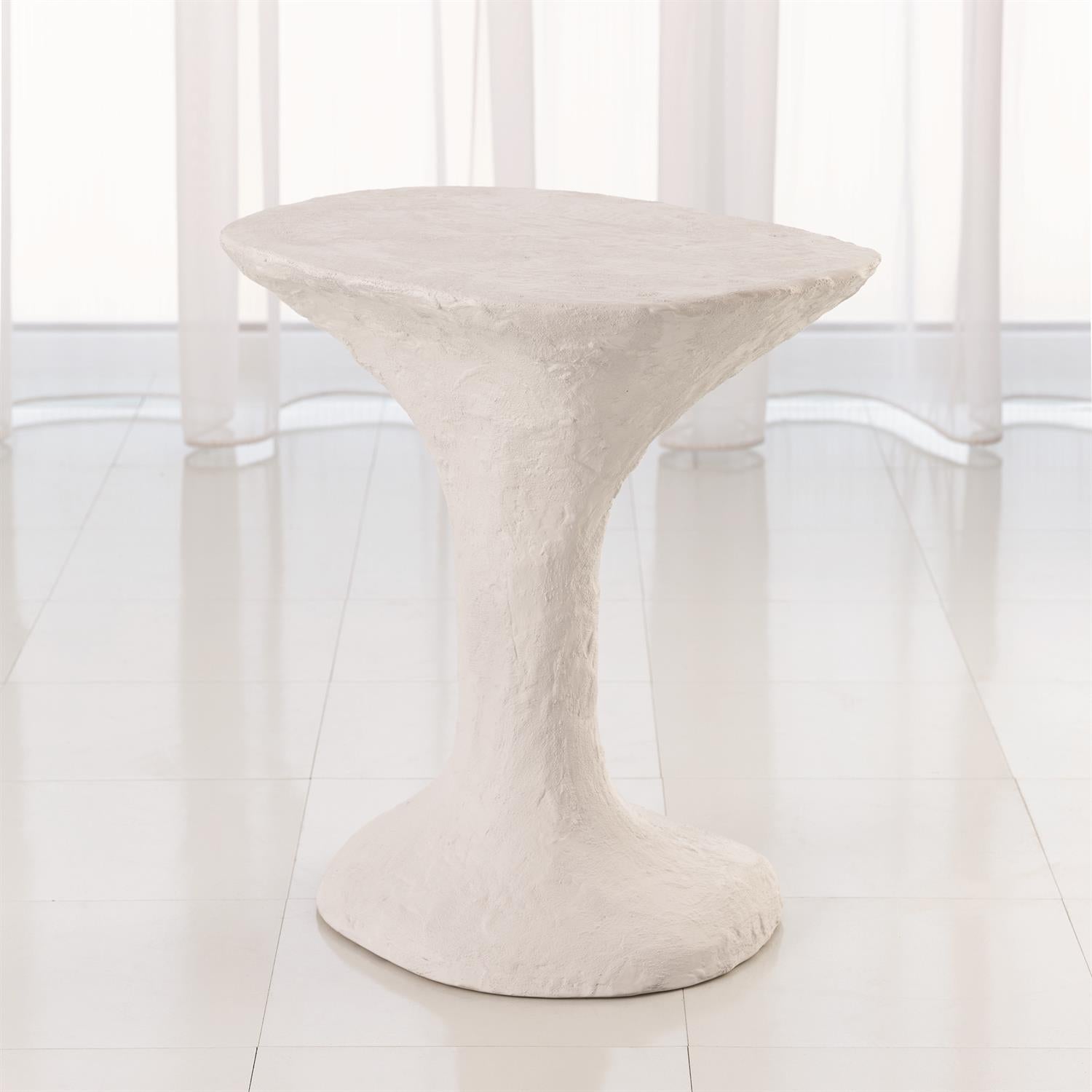 Global Views, Primitive Accent Table - Soft White