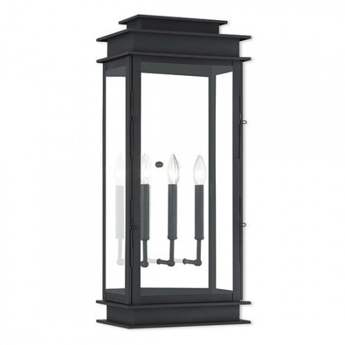 Livex Lighting, Princeton - 3 Light Outdoor Wall Lantern