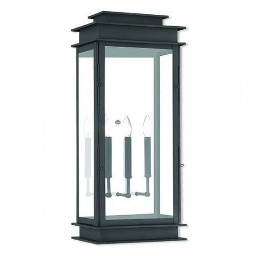 Livex Lighting, Princeton - 3 Light Outdoor Wall Lantern