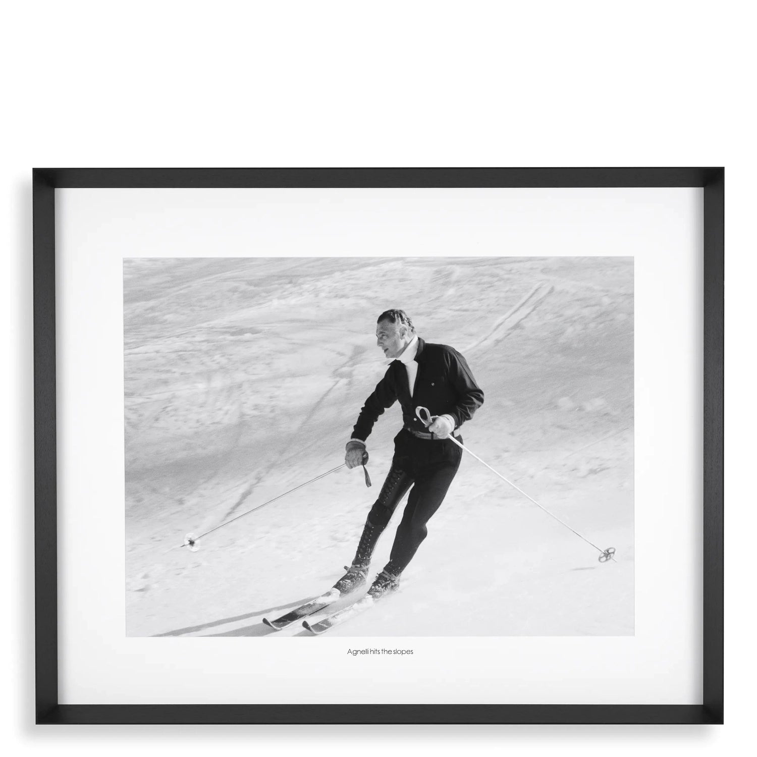 Eichholtz, Print Agnelli Hits the Slopes