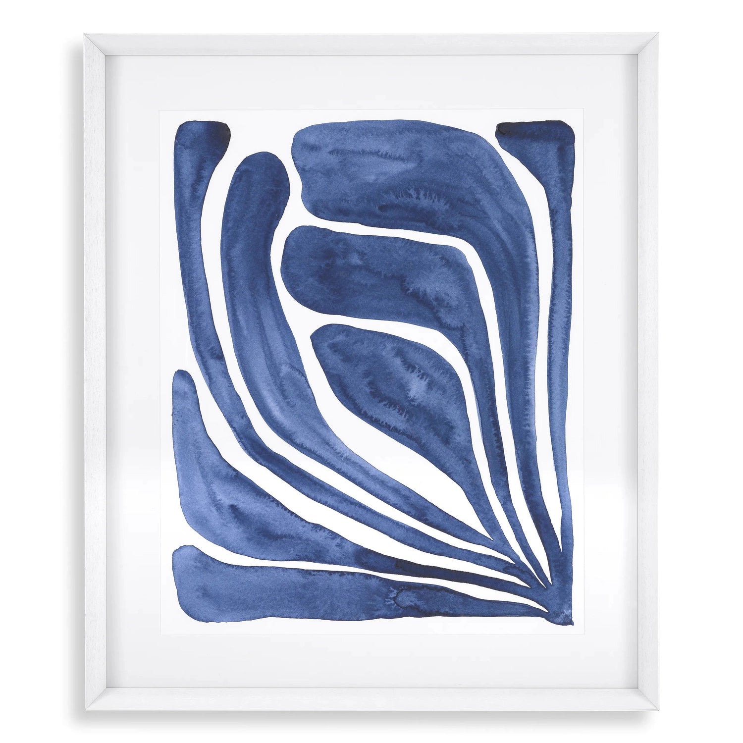 Eichholtz, Print Blue Stylized Leaf - Set Of 2