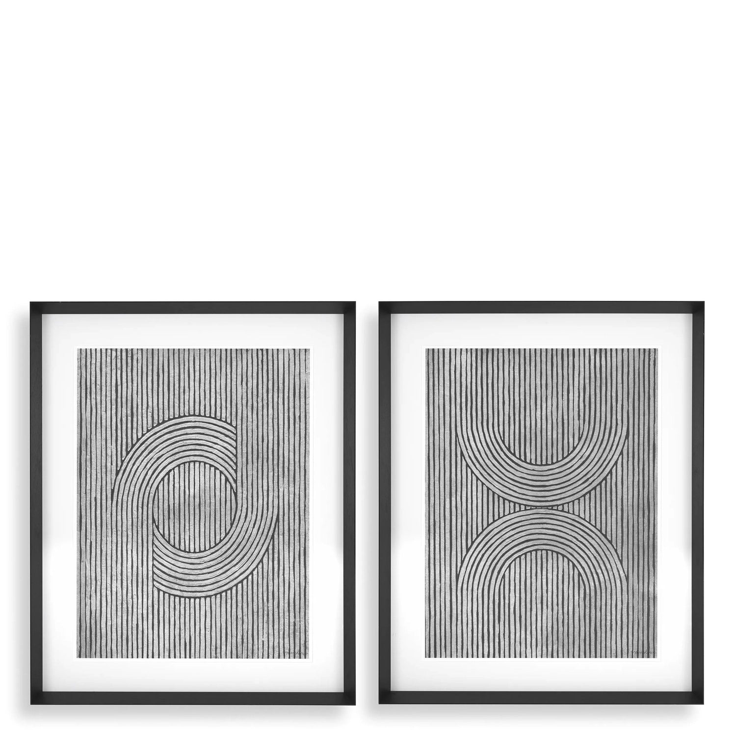 Eichholtz, Print Cedar Grooves - Set Of 2