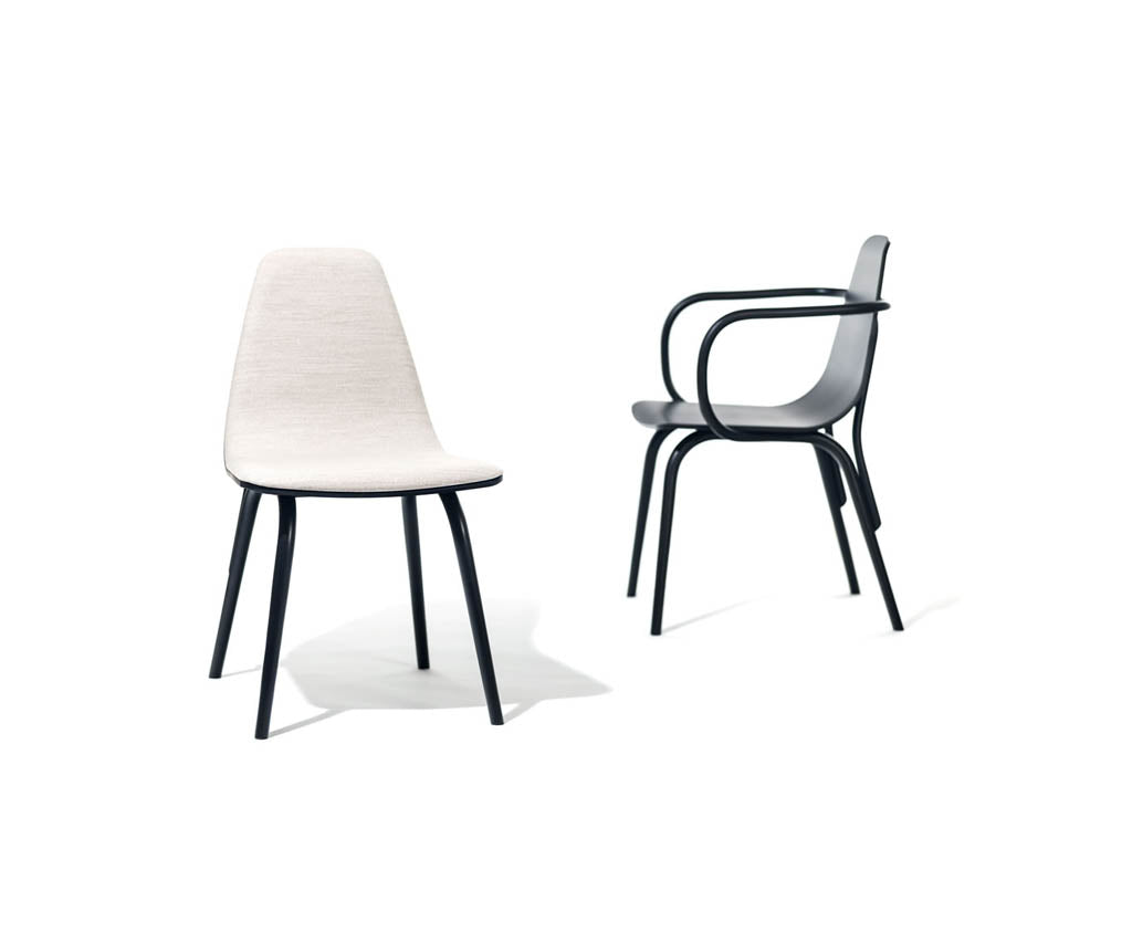 Ton, Tram Upholstered Dining Chair