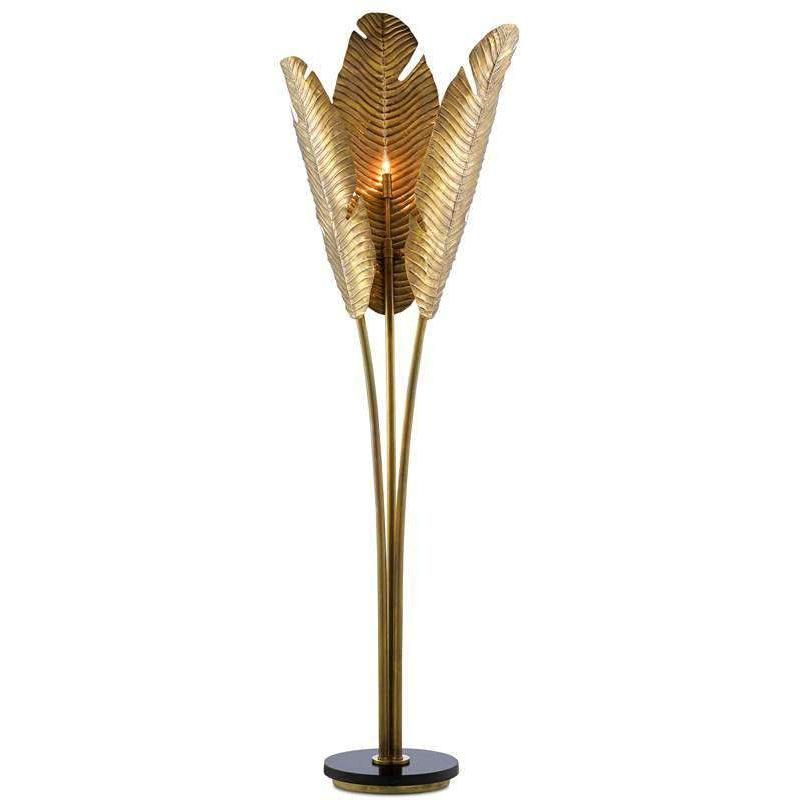 Currey, Tropical Floor Lamp